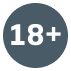 18 plus only