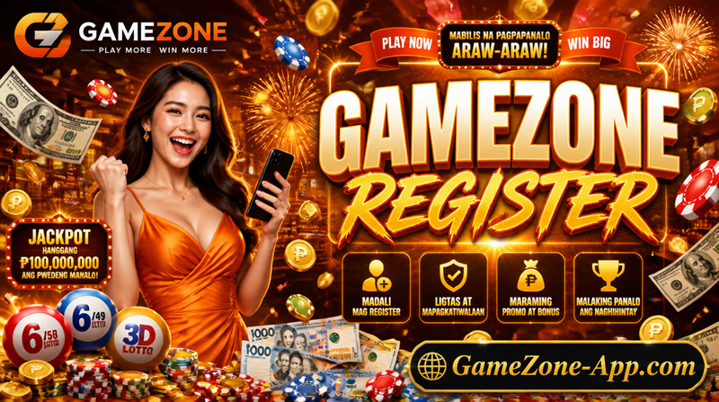 GameZone Register player experience