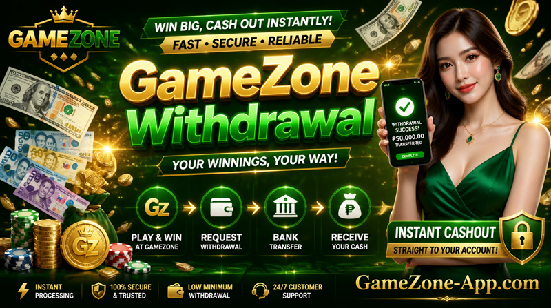 GameZone Withdrawal guide for Filipino players